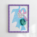 She is A Heart Warrior | Art Print