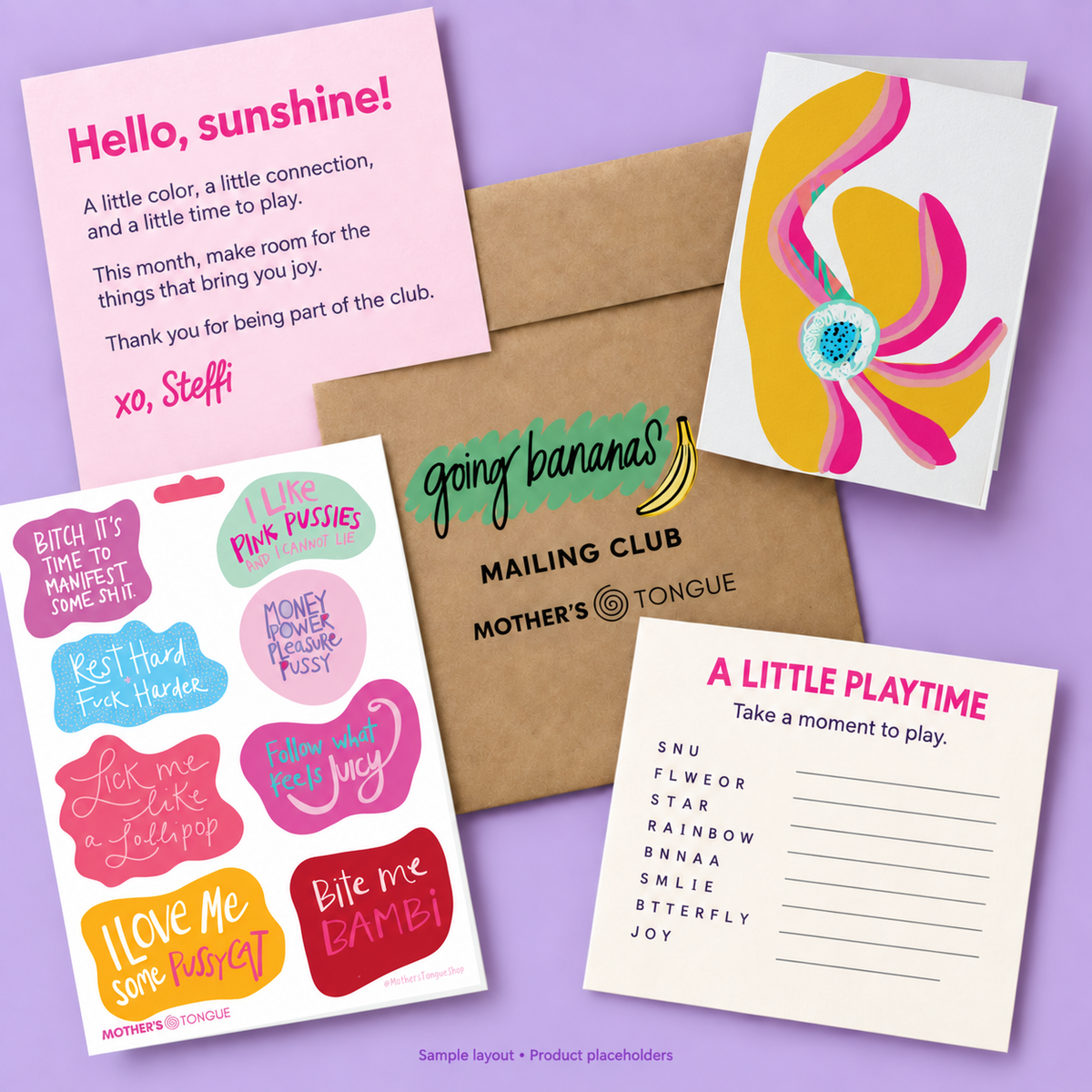Going Bananas Mail Club