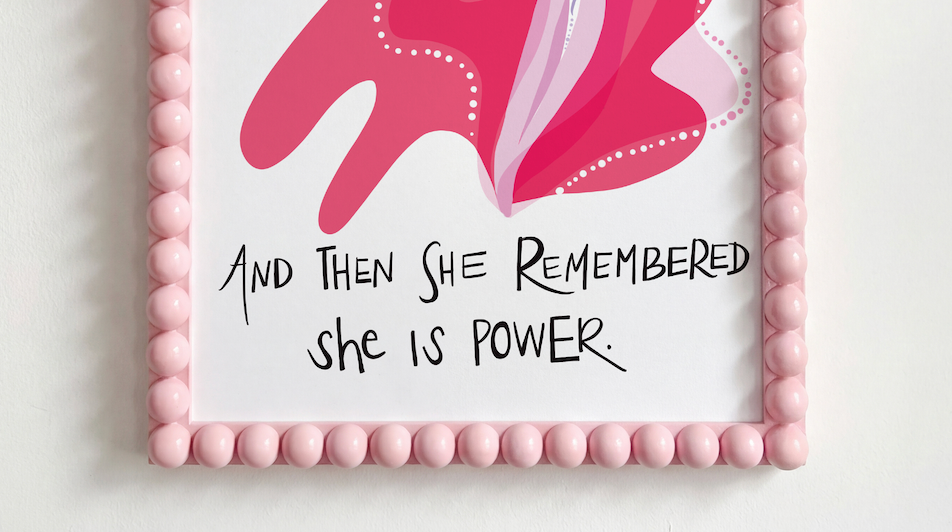She Is Power | Art Print